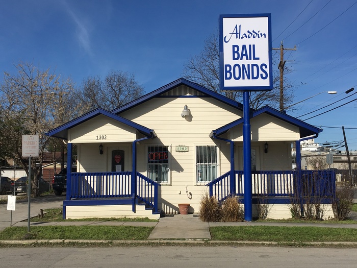 Aladdin Bail Bonds San Antonio External Building